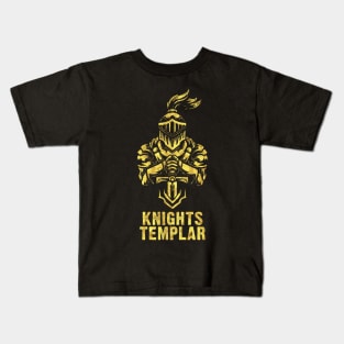 Knights Templar A Child of GOD a Warrior of CHRIST Kids T-Shirt